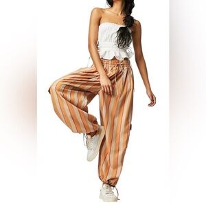 FREE PEOPLE | Palash Cargo Yarn Die Creamsicle Combo Pant